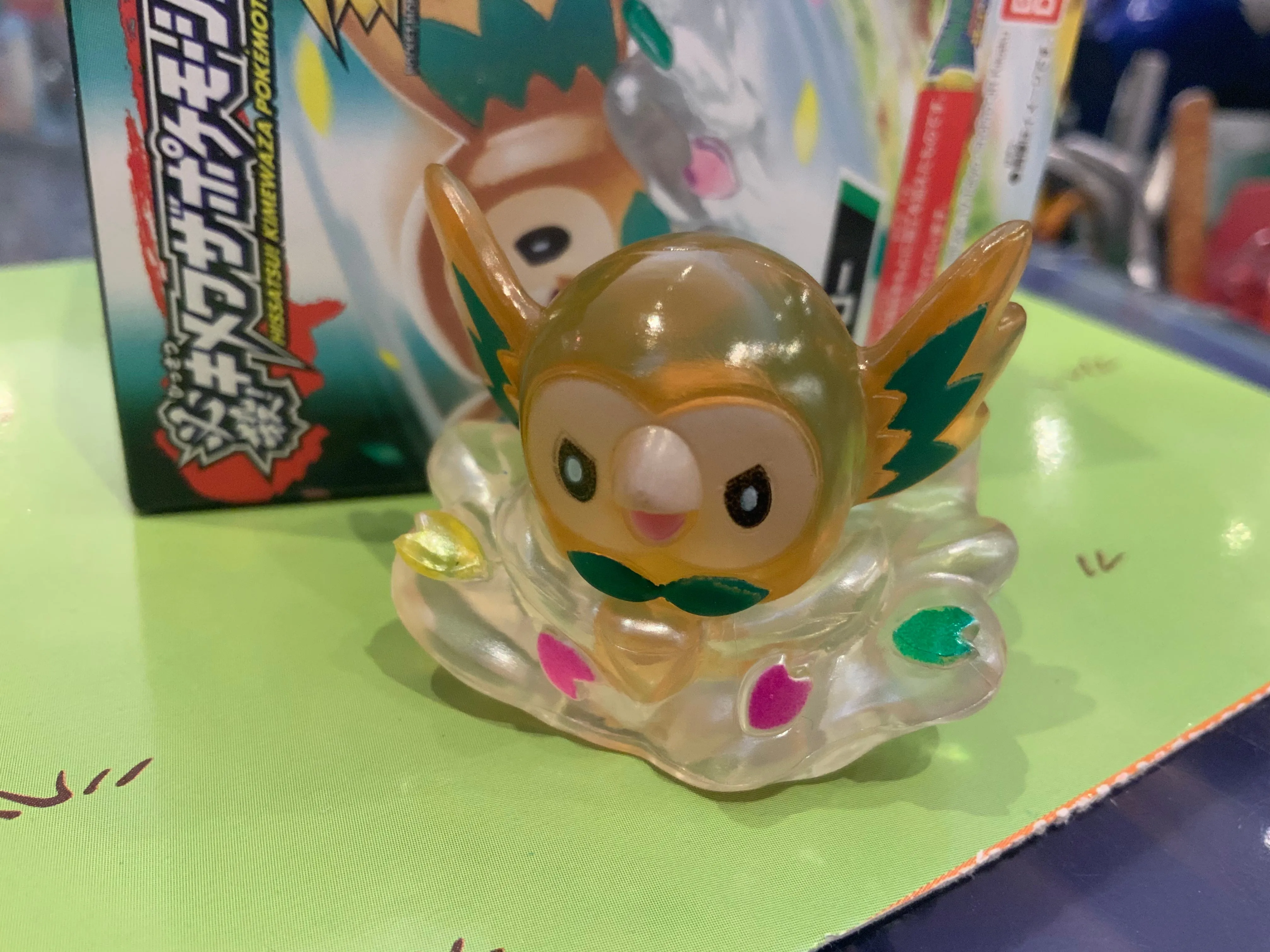 Book Character Pokemon Hissatsu Kimewaza Pokemon Figure 6 Pieces Set (In-stock)