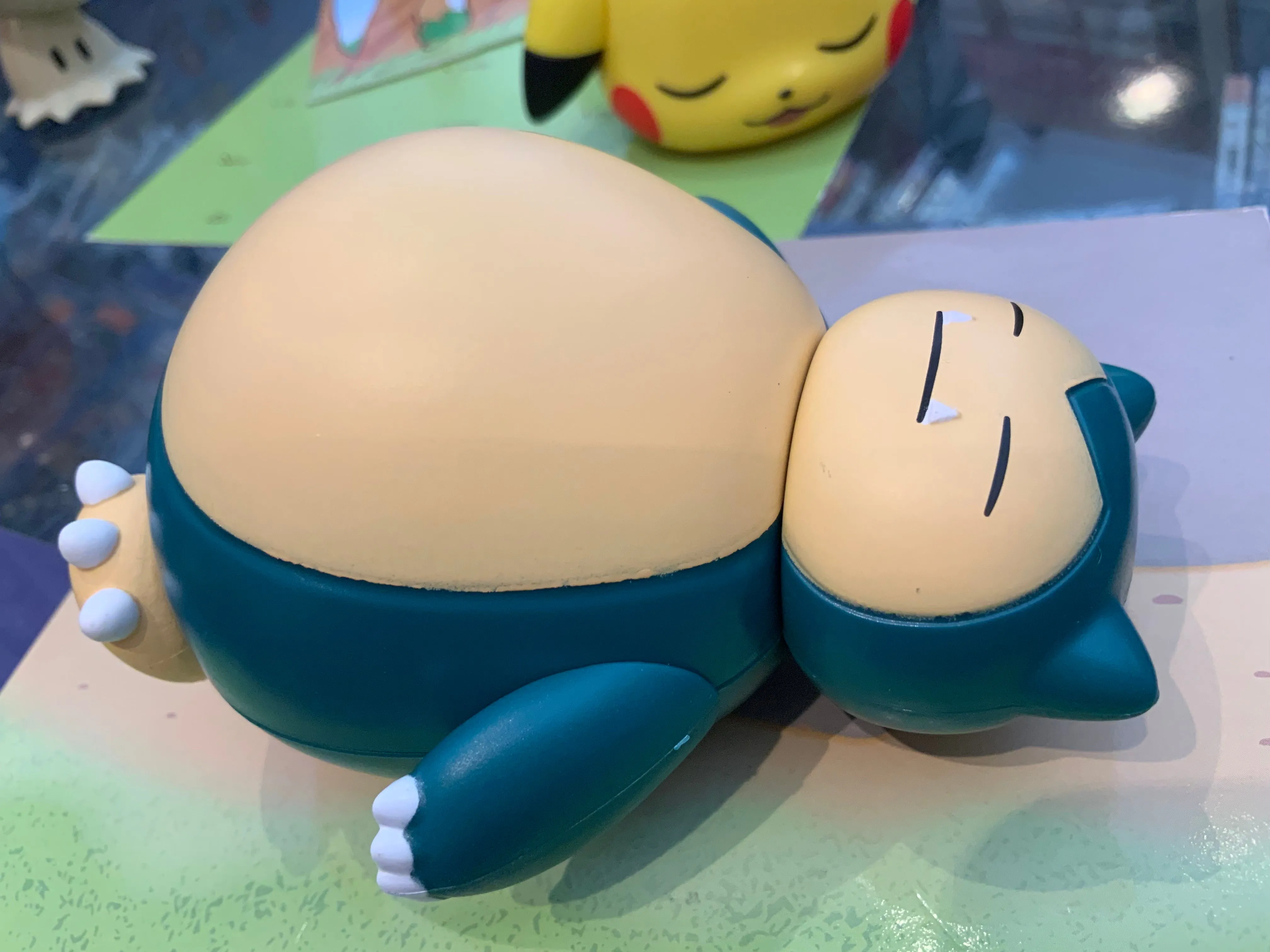 Pokemon Sleeping Big Head Figure 4 Pieces Set (In-stock) Modern Collectible Man Cave