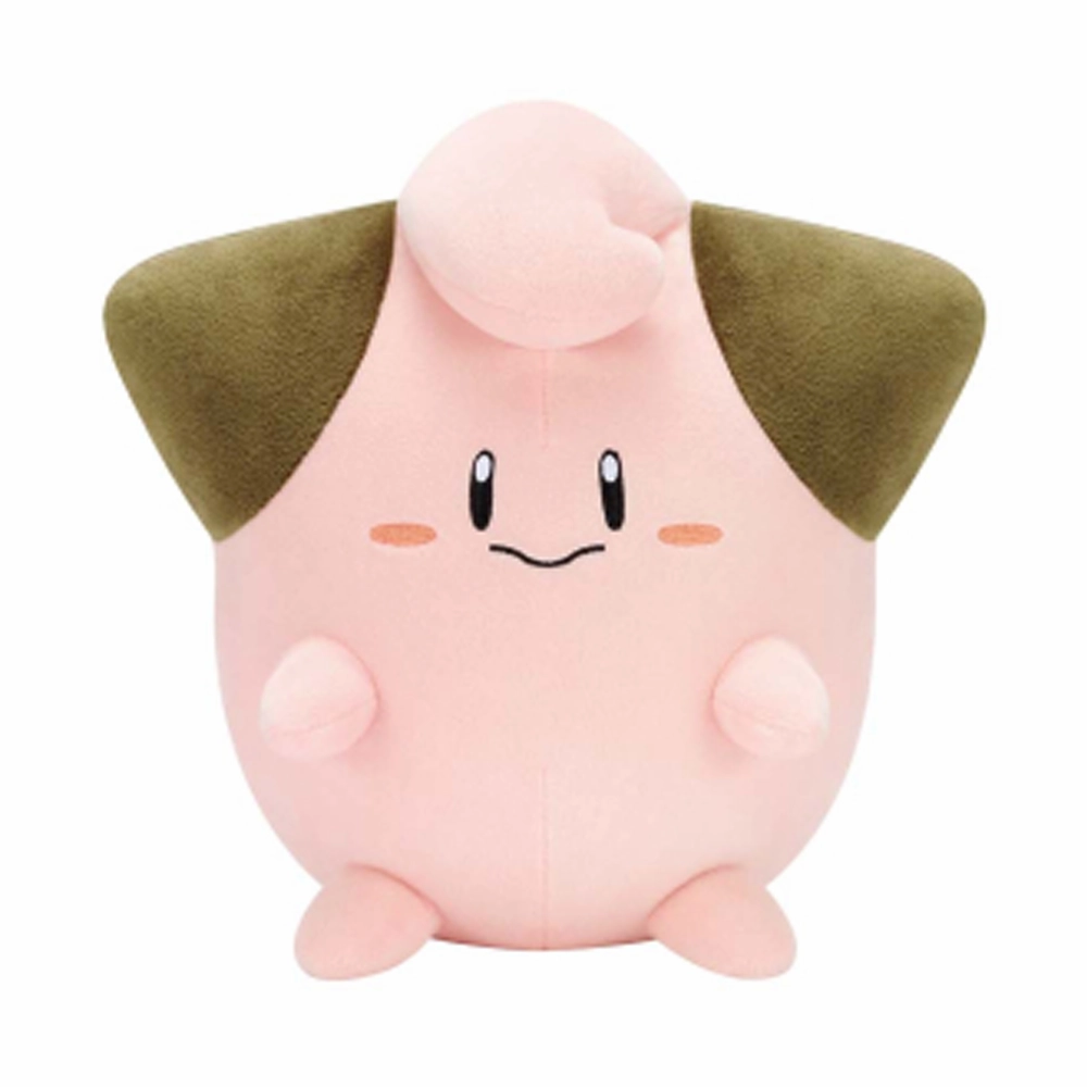 Queenly Grace Pokemon Clefairy Mofugutto Plush - Approx. 8 Inches