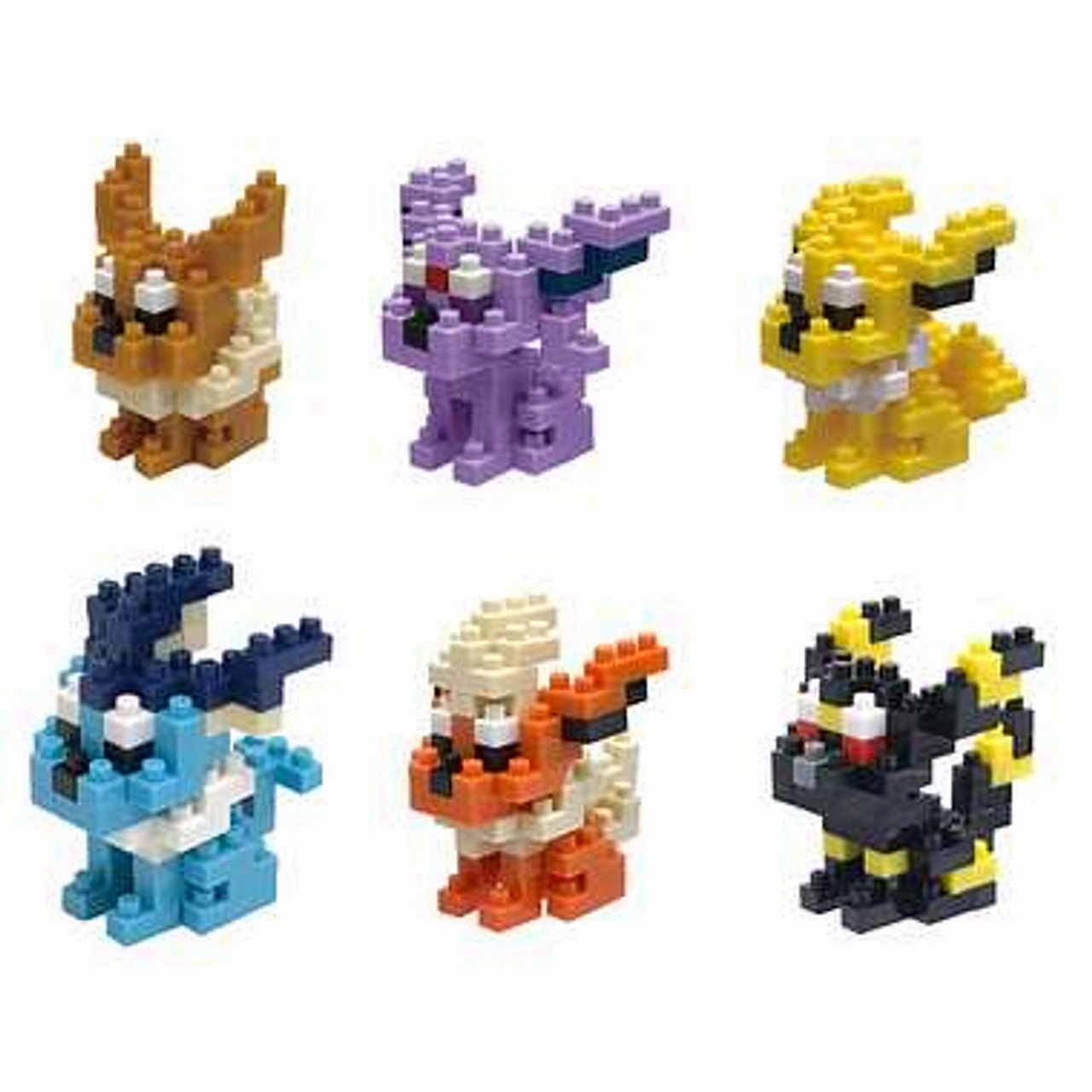 Miniature Model Pokemon Nano Block - Mini Pokemon Eevees Vol. 4 - NBMPM-005