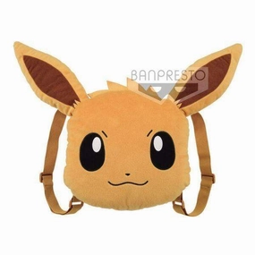 POKEMON SUPER BIG FACE SHAPED RUCKSACK??EEVEE Tiny Animal Art Studio