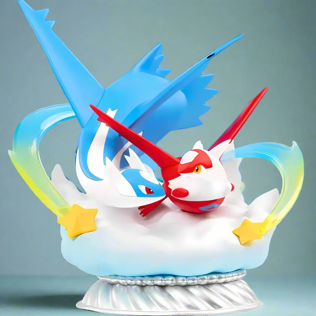 Pok??mon Anime Figure Guardians of the Eon Latios & Latias 18cm (7") PVC Statue Cute Animal