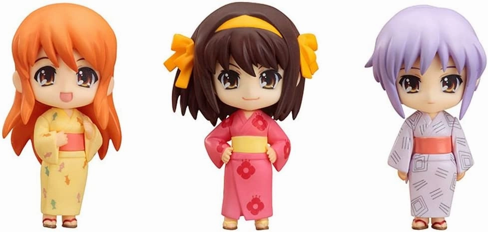 Nendoroid Petite - The Melancholy of Haruhi Suzumiya: Haruhi Summer Festival Set Deity Statue Holiday Ornament