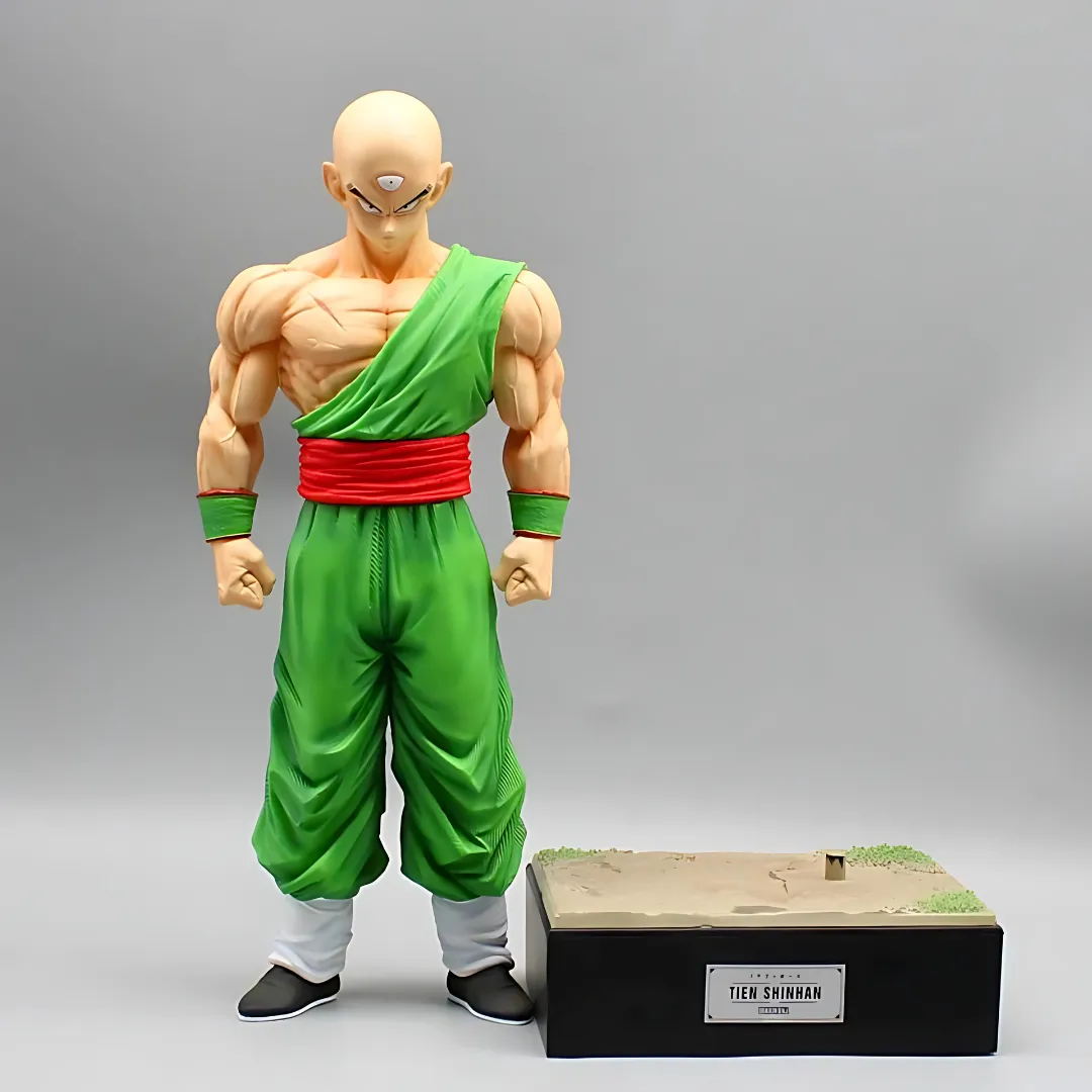 Dragon Ball Anime Figure Unbreakable Duo Tien & Chiaotzu PVC Gift Statue Miniature Creation Unisex Design