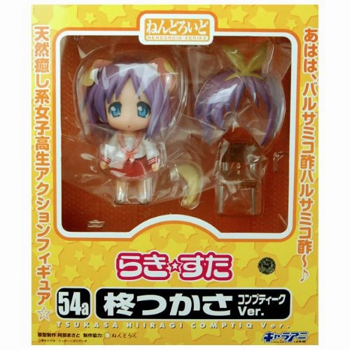 Premium Statue Nendoroid - Lucky Star: Tsukasa Hiiragi Comptique Ver. [Comptique Mail Order Exclusive]