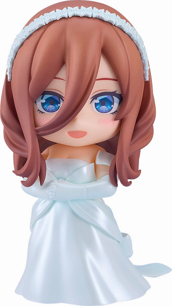 Nendoroid "The Quintessential Quintuplets Specials" Nakano Miku Wedding Dress Ver. Vinyl Figure Timeless Treasure