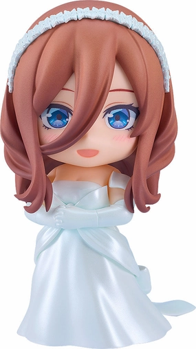 Nendoroid "The Quintessential Quintuplets Specials" Nakano Miku Wedding Dress Ver. Vinyl Figure Timeless Treasure
