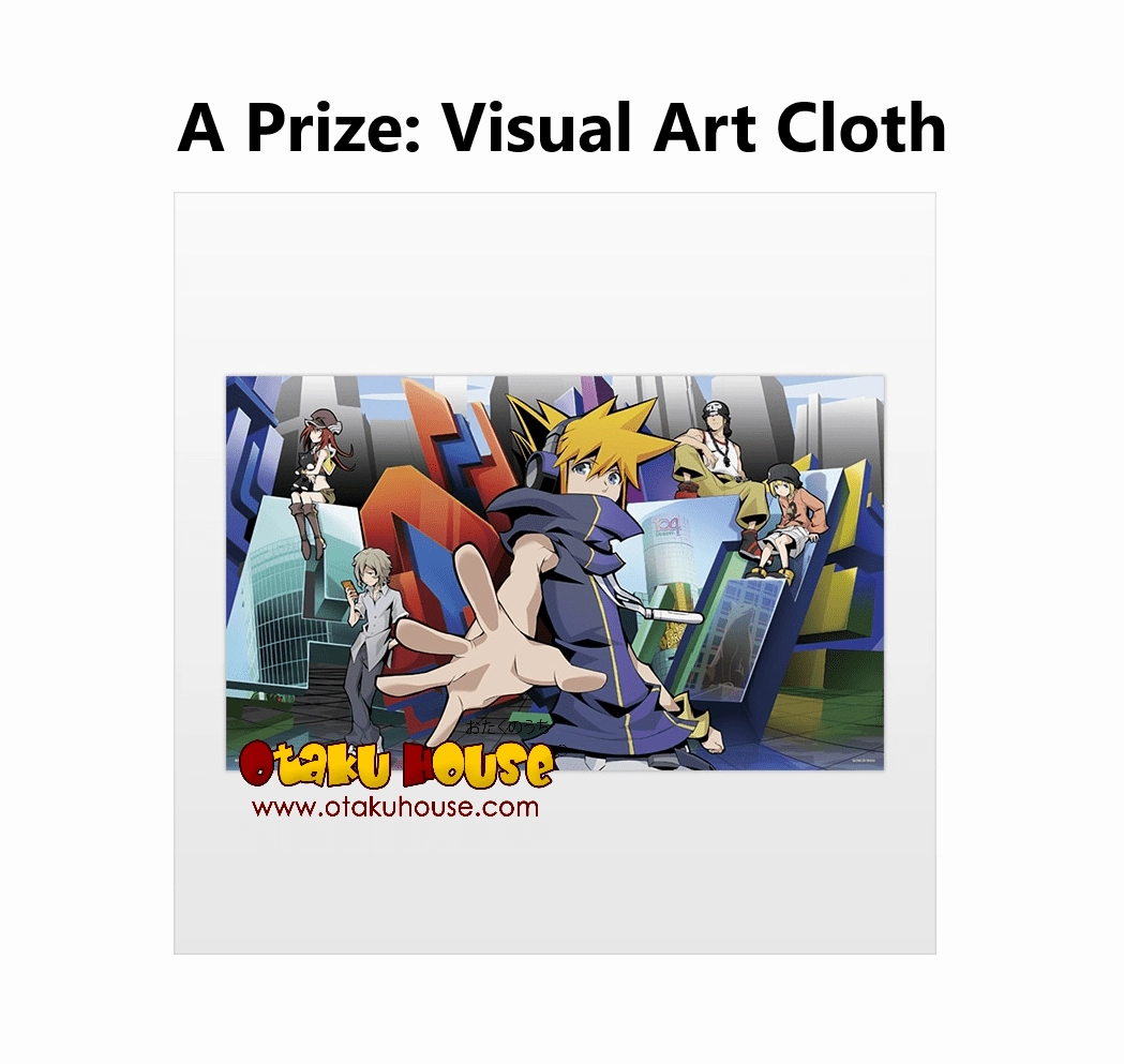 Kuji - The World Ends With You - The Animation <br>[FLAT SHIPPING] Collectible Find Series