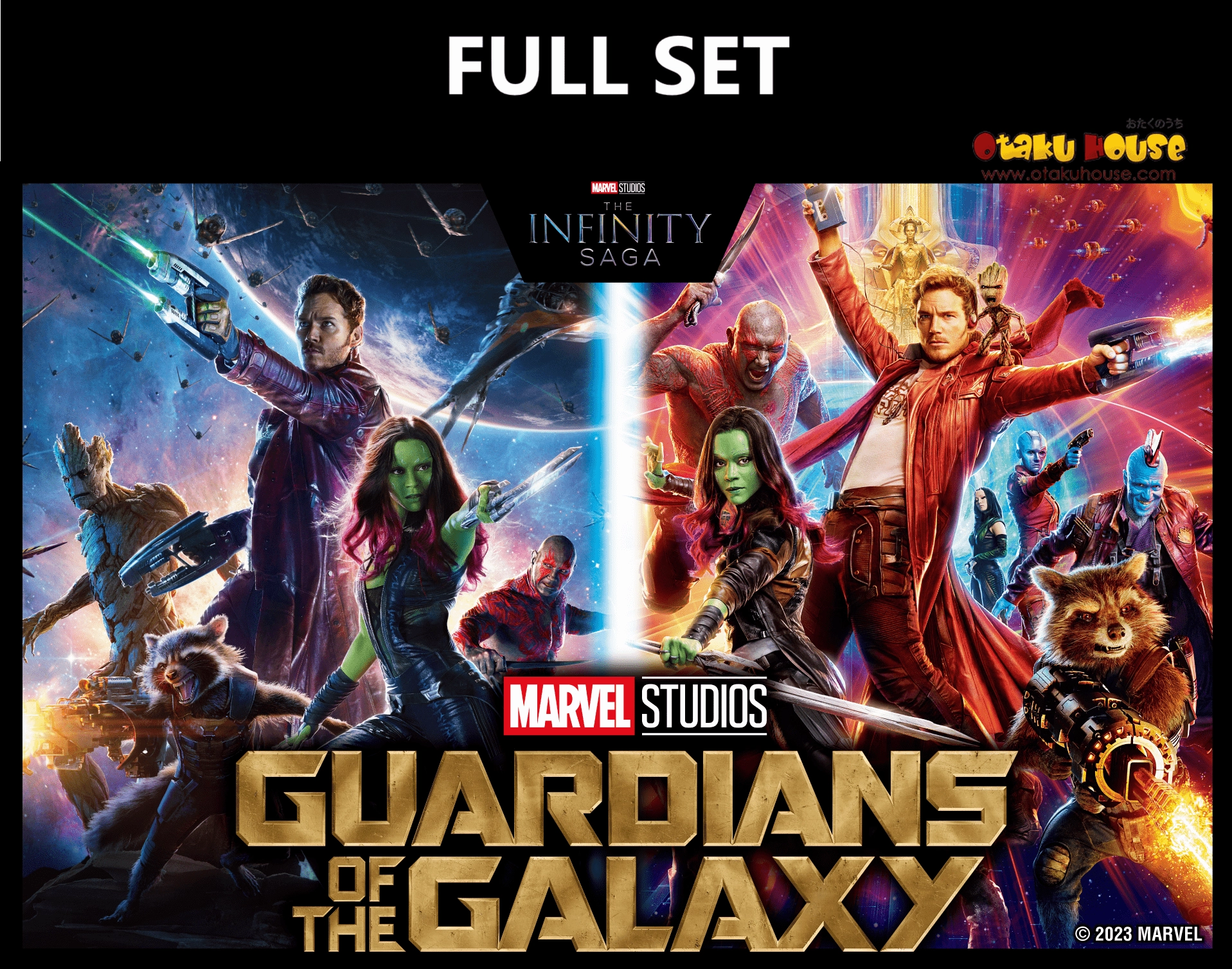 Collectible Find Series Limited Series Release Kuji - Marvel Infinity Saga - Guardians Of The Galaxy (FULL SET OF 80)