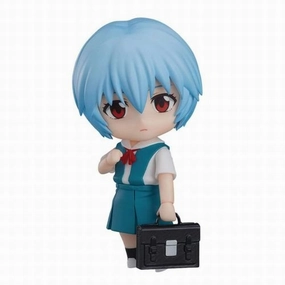 Nendoroid Evangelion New Movie Version Rei Ayanami Non-Scale ABS & PVC Pre-painted Action Figure Passionate Pursuit Deity Statue