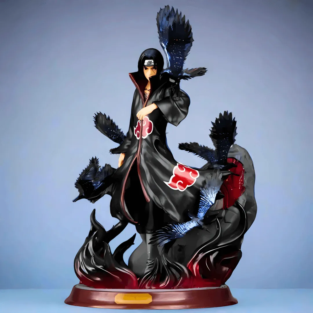 Spacecraft Model Naruto Anime Figure Eyes of Sacrifice Itachi 29cm (11") PVC Statue