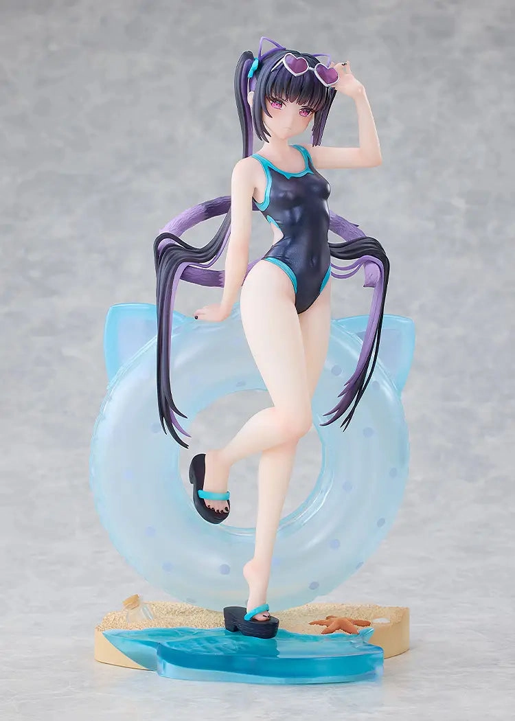 Rosuuri Original Character Cheshire Cat Mika: Swimsuit Ver. Figurine<br>[Pre-Order 26/10/25] Mystery Drop Display
