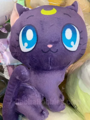 Luxury Collectible Sailor Moon Eternal x Sanrio Characters Lunar Cat Small Plush (In-stock)