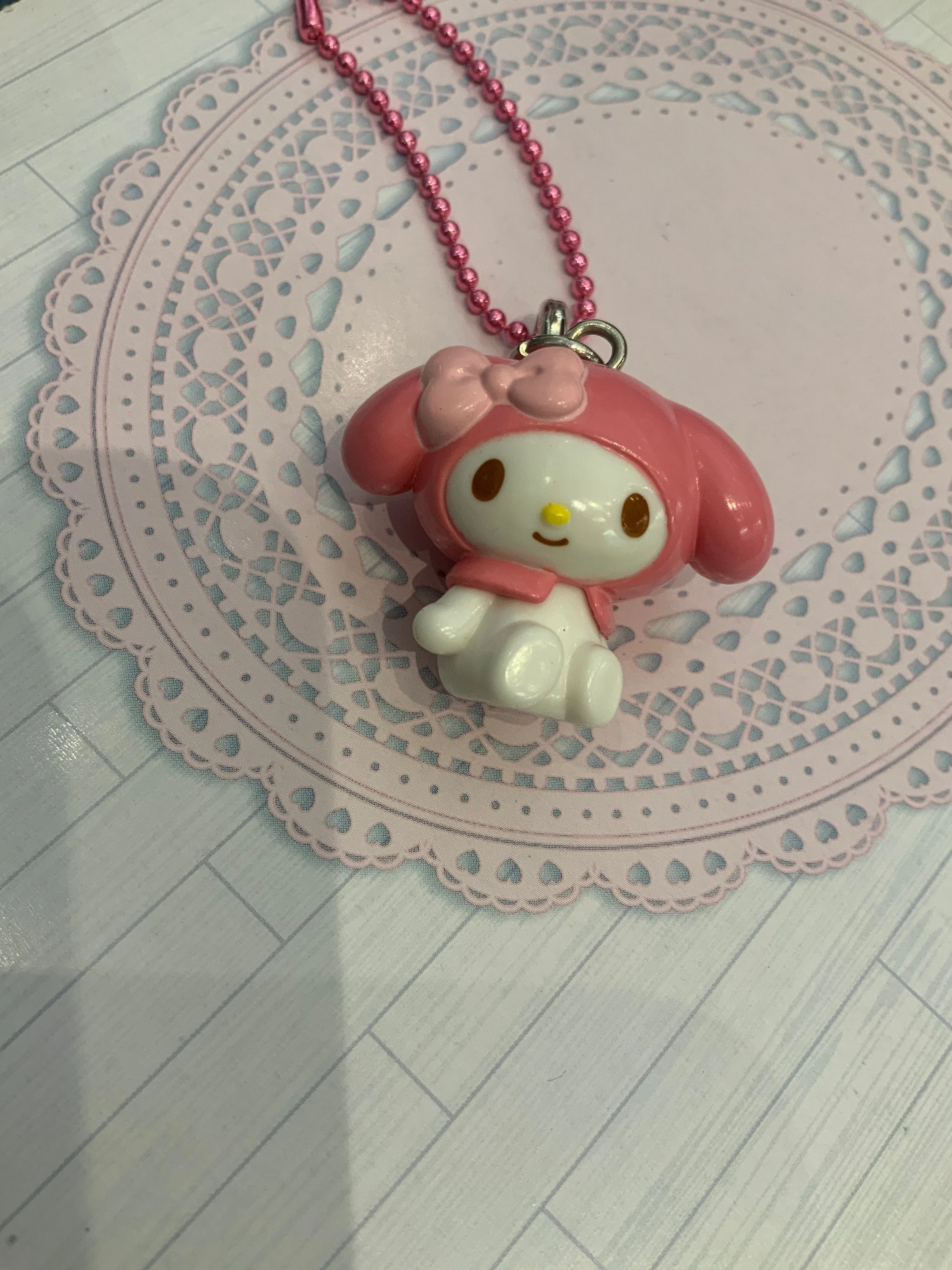 Sports Stadium Natural Selection Sanrio Character My Melody Figure Keychain 4 Pieces Set (In-stock)