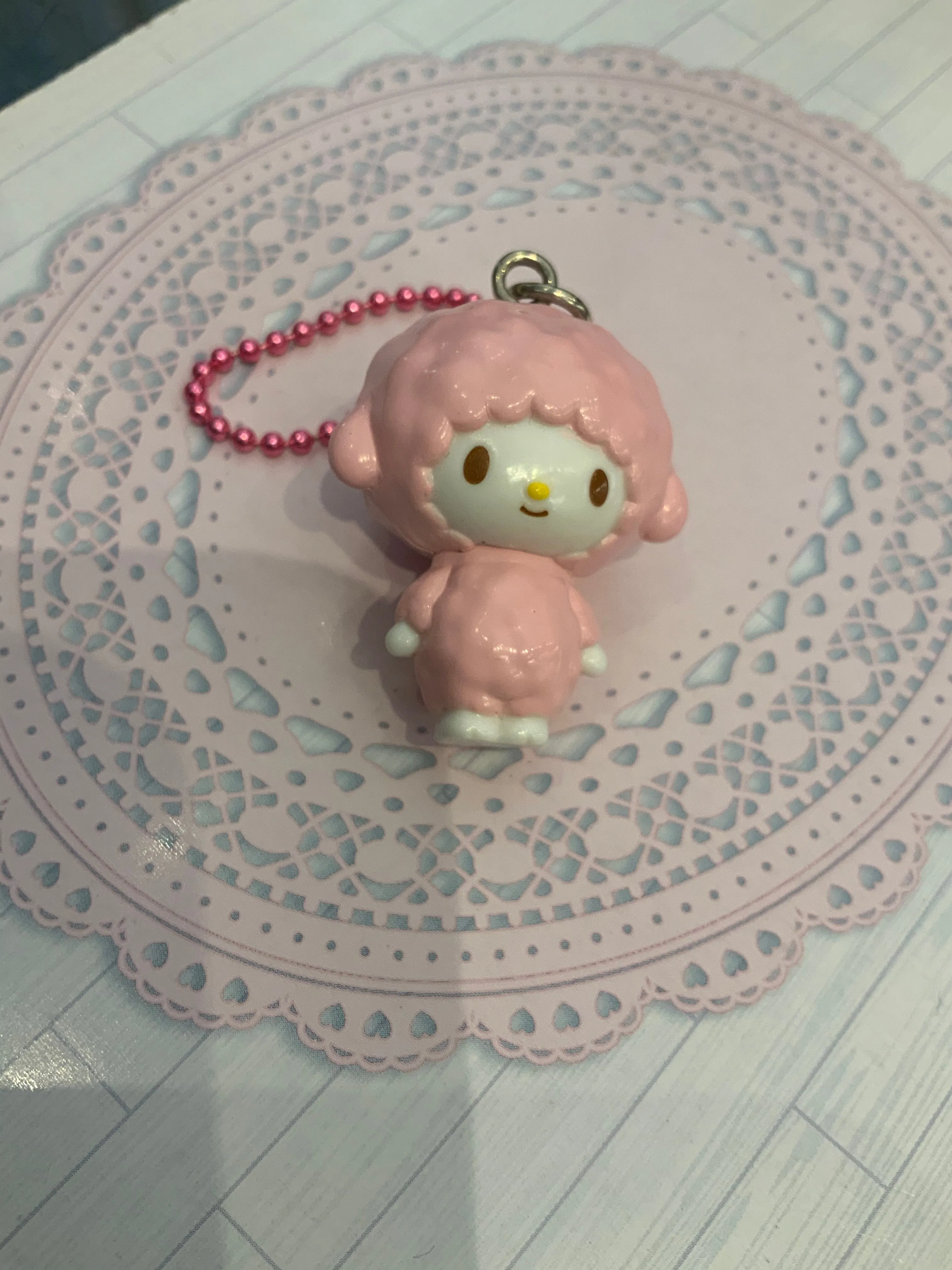 Puppet Show Biotechnology Sanrio Character My Melody Figure Keychain 4 Pieces Set (In-stock)