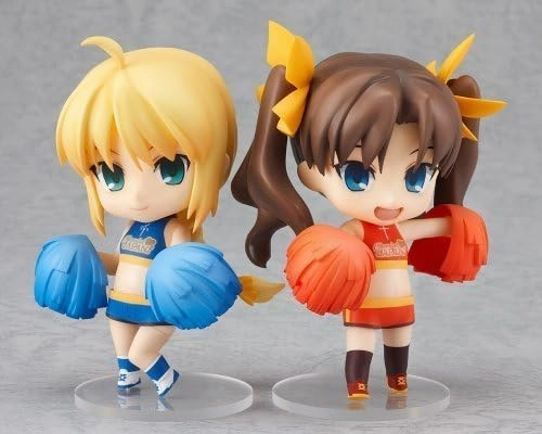 Cultural Gift Nendoroid - Fate/stay night: Saber & Rin Tohsaka Cheerful ver. [Cheerful JAPAN Exclusive]