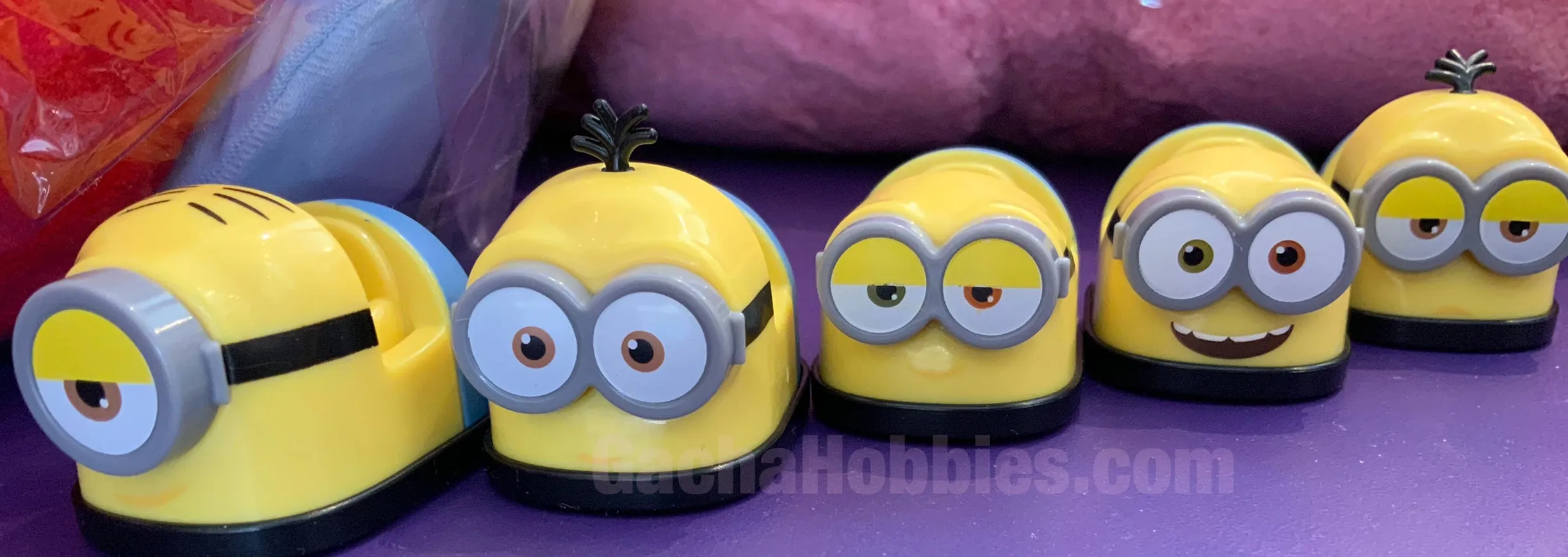 BYUUUUUN Minion Mini Car Toy 5 Pieces Set (In-stock) Resale Value Reptile Figure