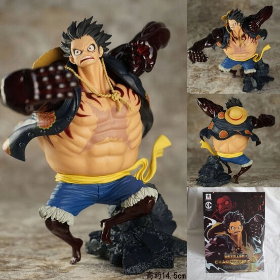 One piece Gear fourth Monkey D Luffy action figure Childhood Memory