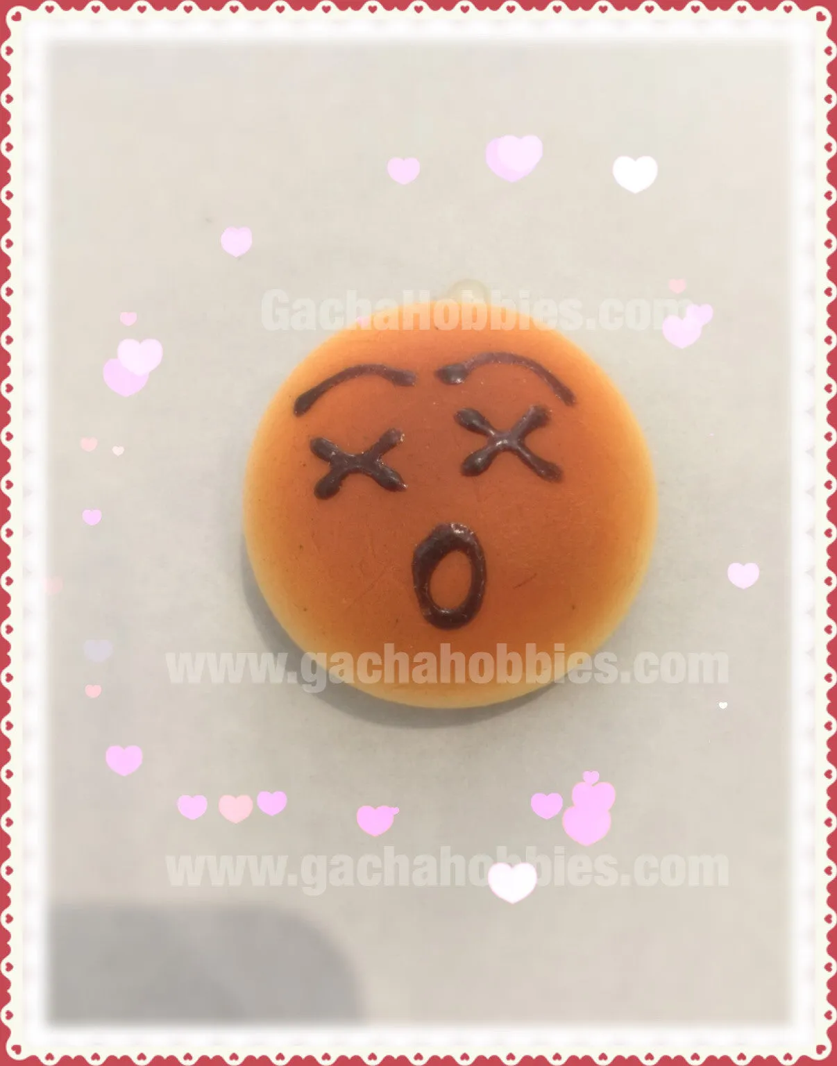 Supporting Character Compact Form Squishy Bun with Face