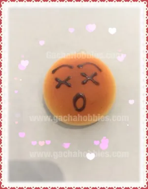 Supporting Character Compact Form Squishy Bun with Face