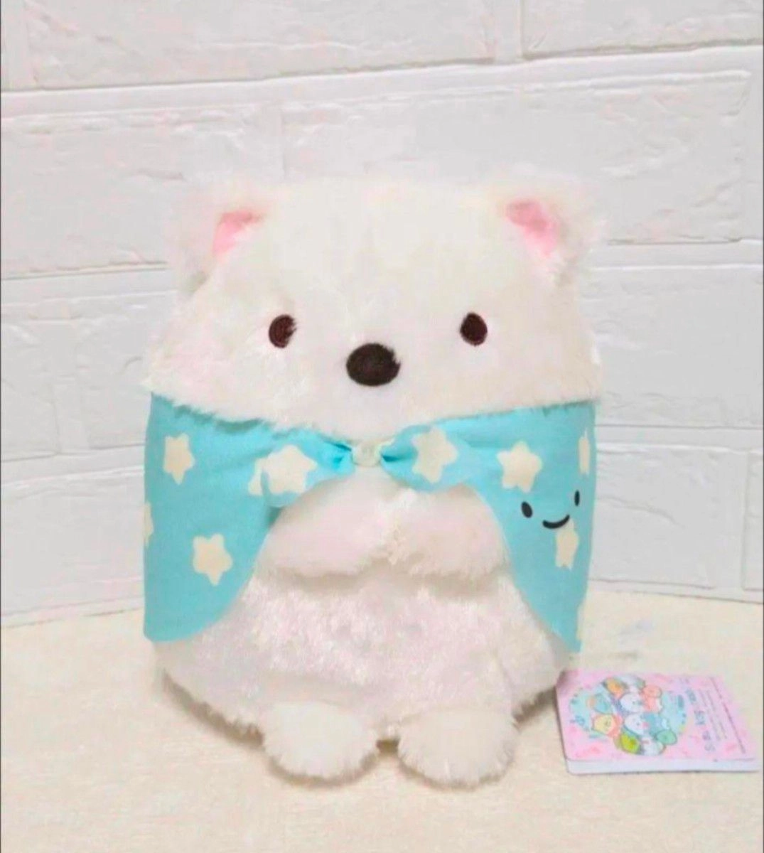 Sumikkogurashi Polar Bear's Hometown Korotto Plush Toy - Polar Bear Expert Recommended Companion Piece