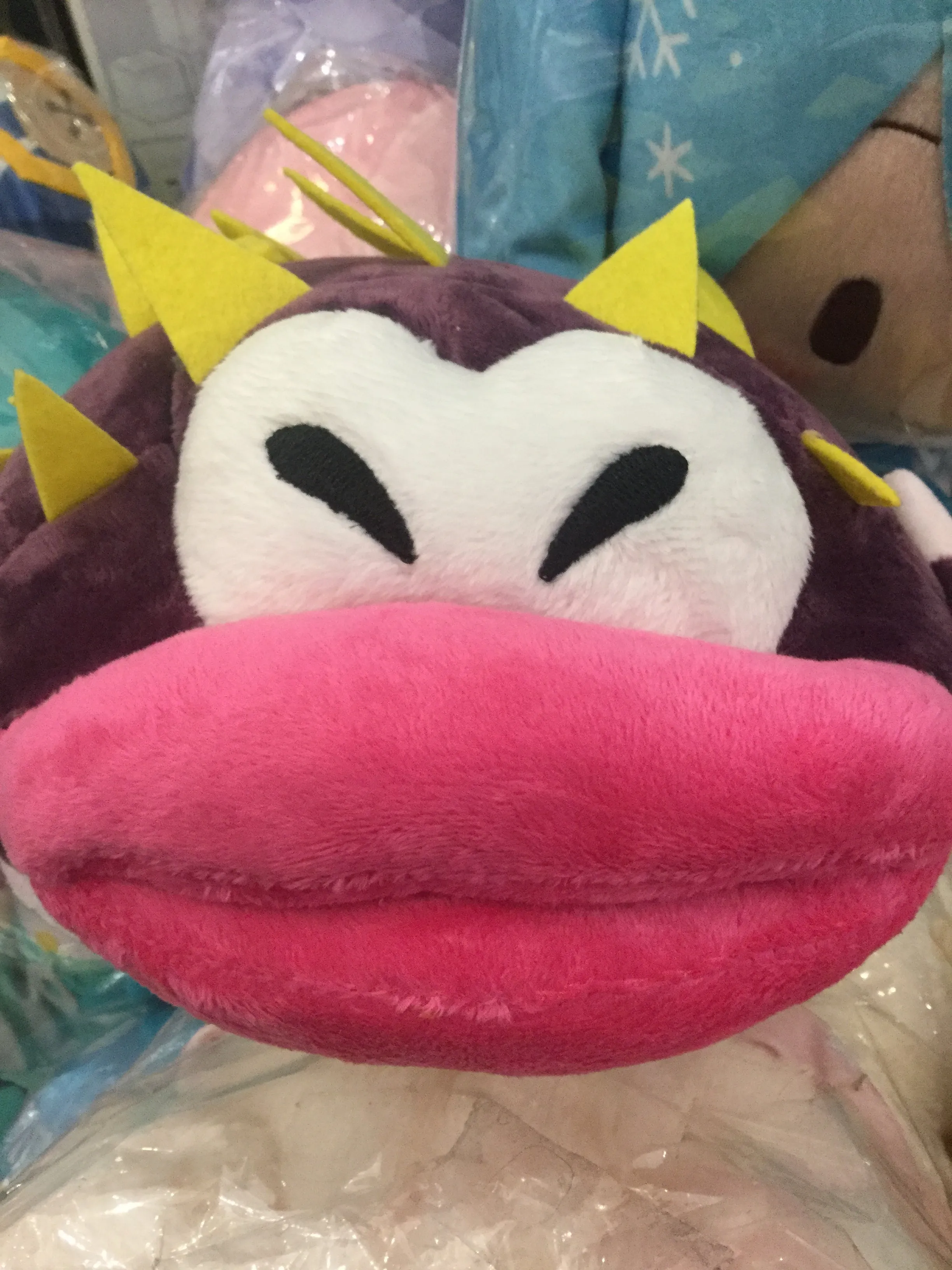 Worldwide Fanbase Super Mario Bros Porcupuffer Fish Medium Plush (In-stock)