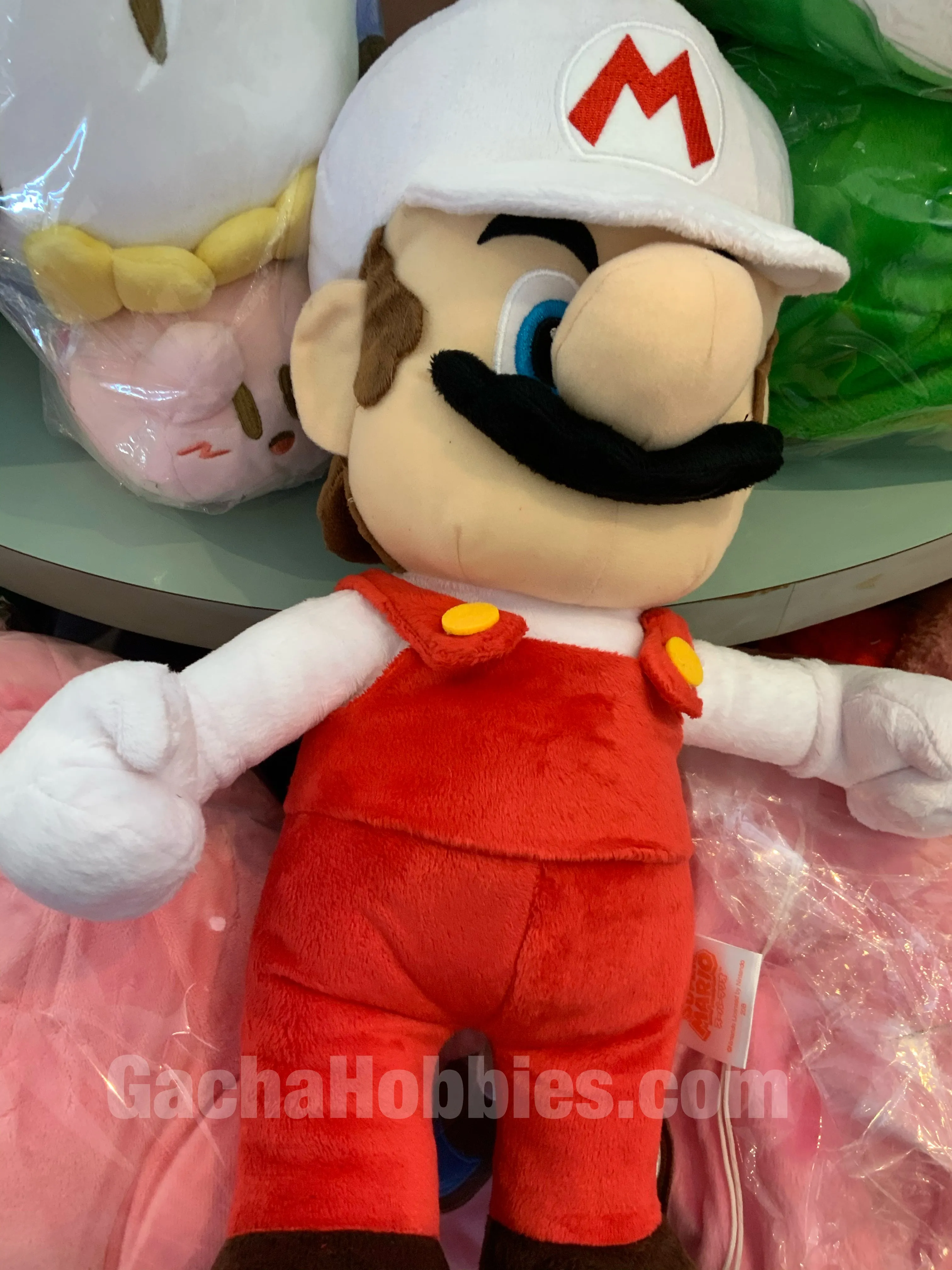 Super Mario Fire Mario Plush Toy (In-stock) Permit Grant Character Arc