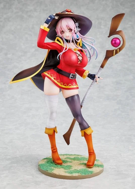 Super Sonico/Konosuba-God's blessing on this wonderful world! Megumin collaboration ver. Figurine<br>[Pre-Order 12/10/25] Mystery Edition Release