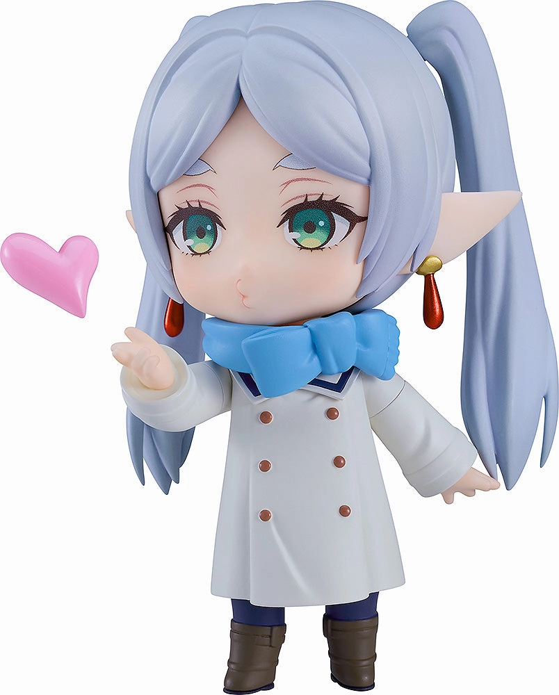 Sitting Pose Collectible Goods Nendoroid "Frieren: Beyond Journey's End" Frieren Winter Clothes Ver.