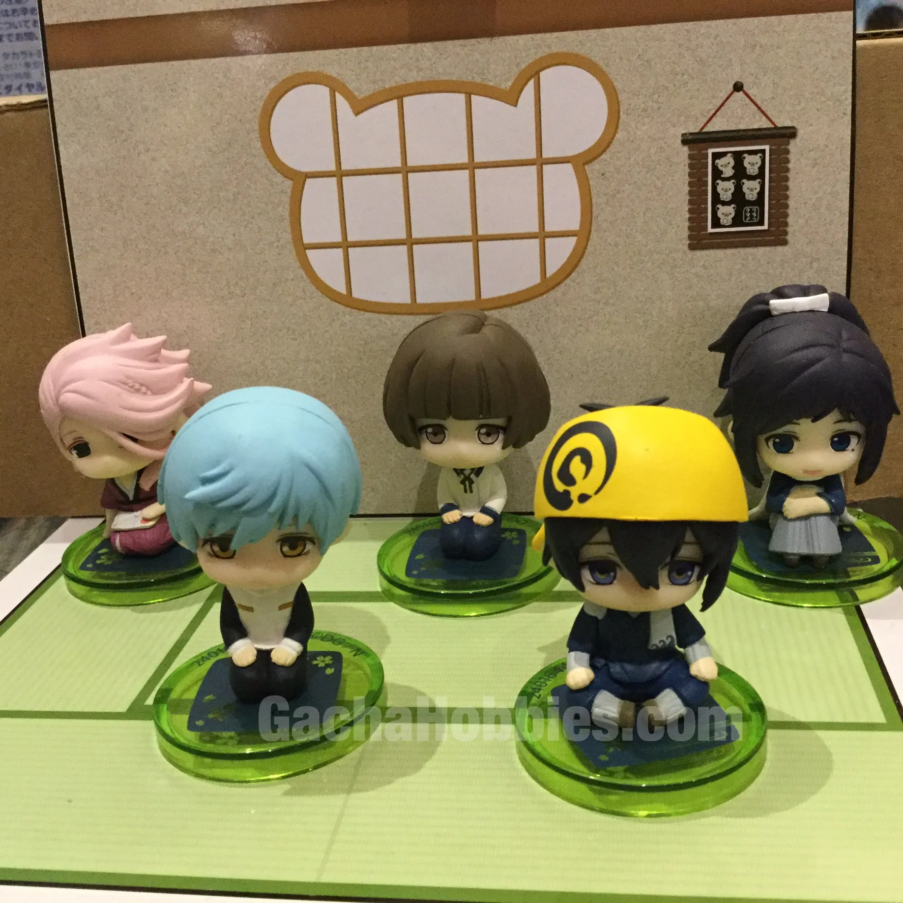 Gift wrapping Suwarasetai Touken Ranbu Mini Figure Vol.3 5 Pieces Set (In-stock)