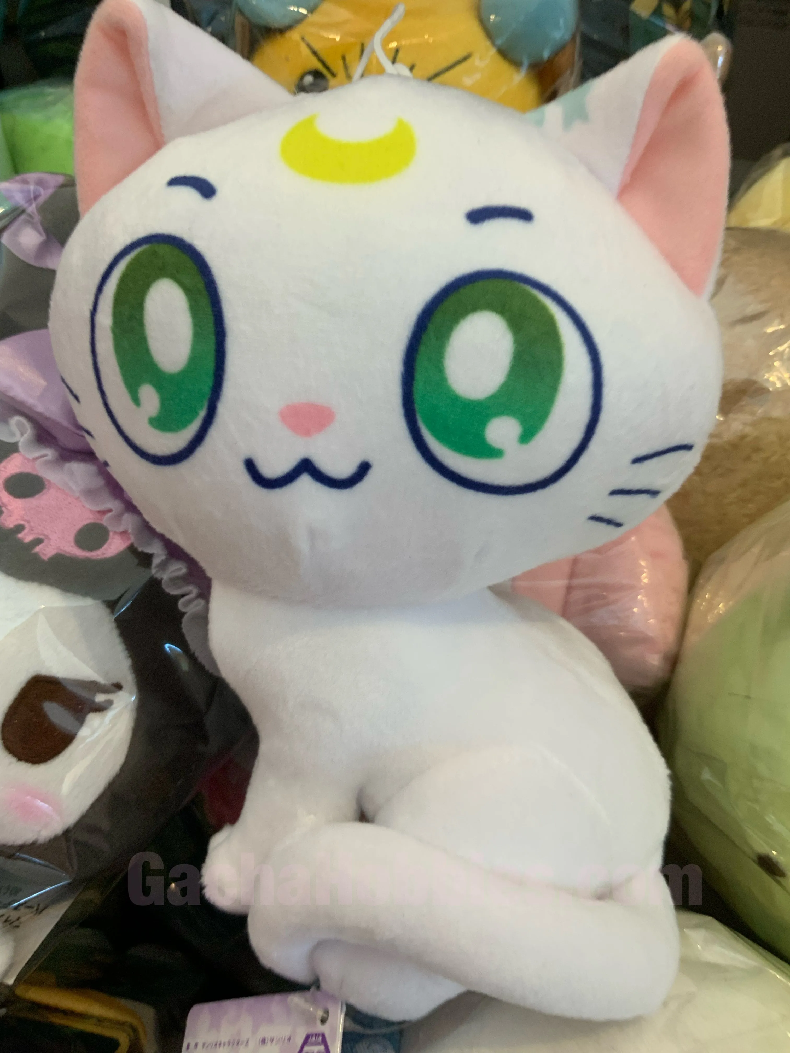 Premium Art Premium Figure Sailor Moon Eternal x Sanrio Characters Artemis Cat Small Plush (In-stock)