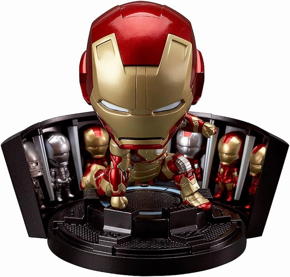 Nendoroid - Iron Man 3: Iron Man Mark 42 Hero's Edition   Hall of Armor Set Science Model