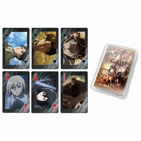 Attack on Titan - Anime Playing Cards (54-Card Deck) Random Series Opening