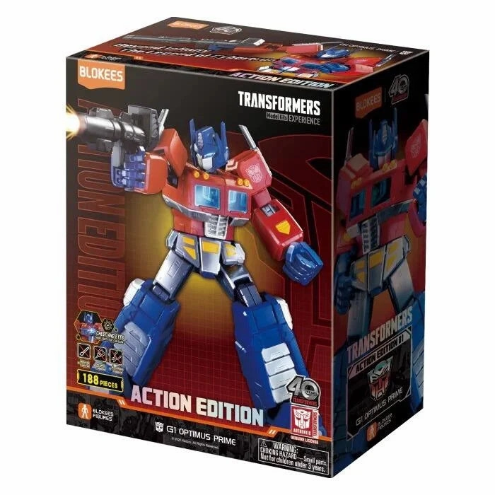 Transformers G1 Optimus Prime Limited Model Kit - Luminous Eyes Air Clean