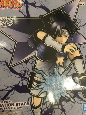 Standing Pose Vibration Stars Naruto 20th Anniversary Uchiha Sasuke Prize Figure Youth Ver. (In-stock)