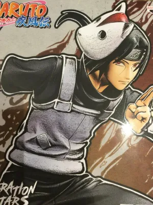 Painting Kit Desktop Decor Vibration Stars Naruto Shippuden Uchiha Itachi Prize Figure (In-stock)